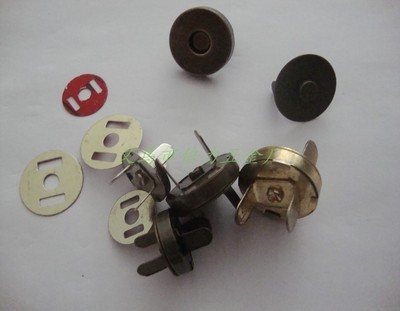 【批发电镀整套普通强磁10mm-18mm箱包磁钮 磁扣】价格,厂家,图片,永磁材料,义乌市倍力五金厂-