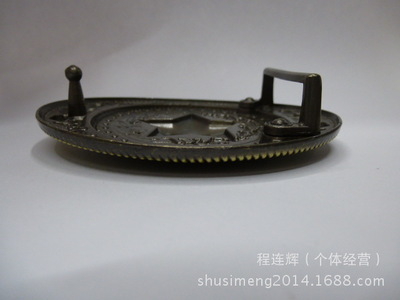 【厂家直销 五角星板扣 锌合金皮带扣 时尚美观】价格,厂家,图片,其他箱包服装配件,程连辉(个体经营)-