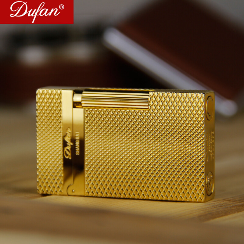 品味与个性的完美结合 法国dufan都梵D1052A全铜充气体打火机